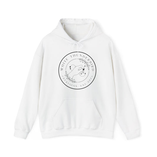 White Thunderbird Hoodie - Featuring Makayla.M