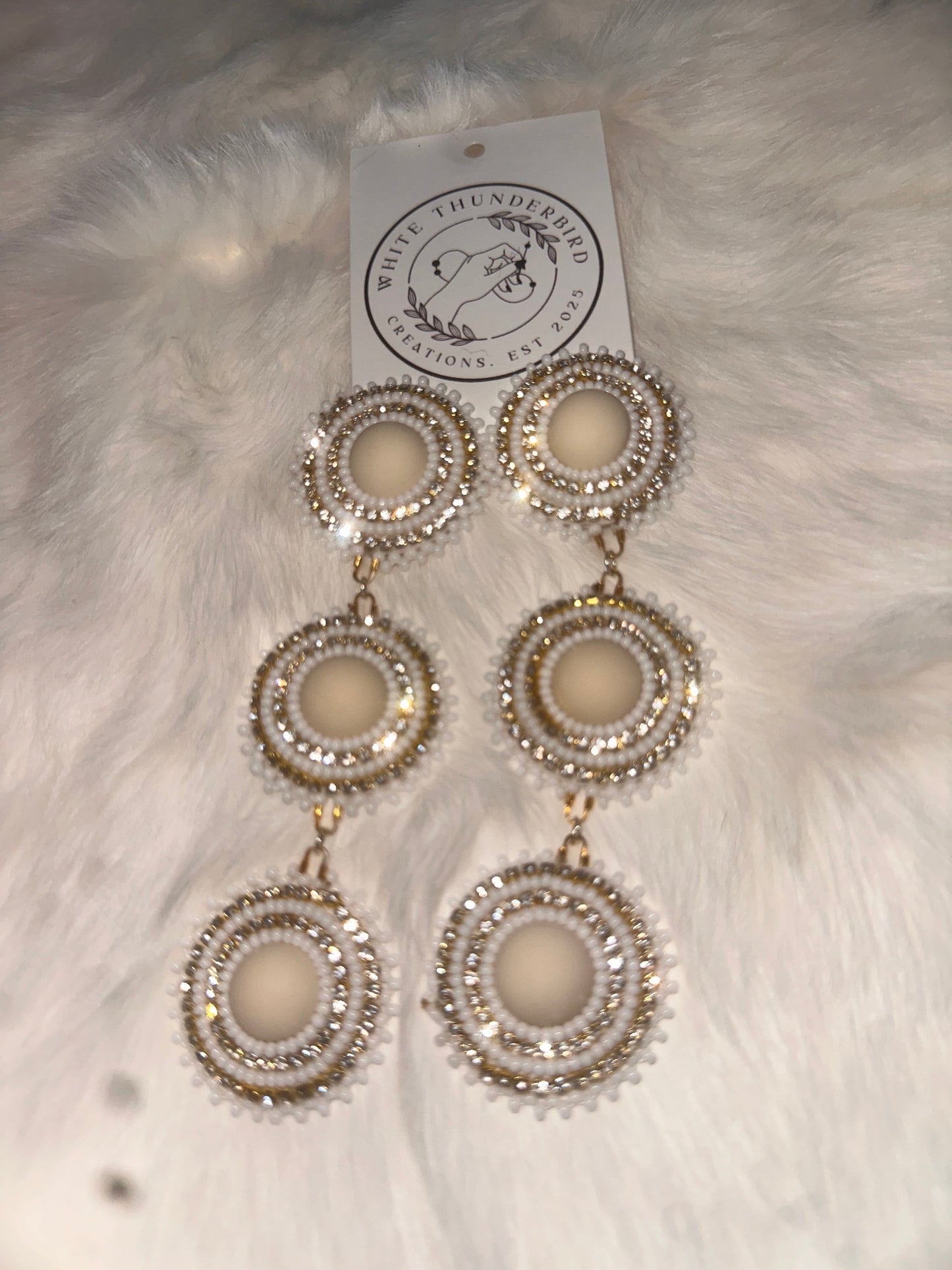 Beaded Dangle Earrings