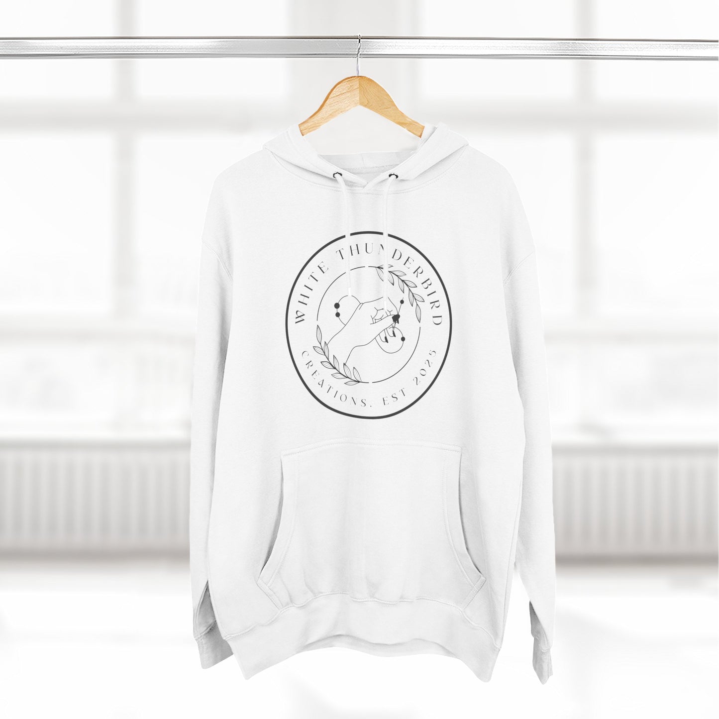 Three-Panel Fleece Hoodie - Cozy Winter Essential