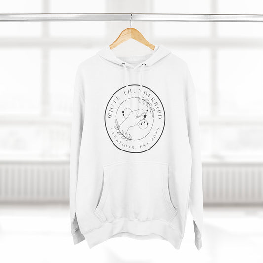 Three-Panel Fleece Hoodie - Cozy Winter Essential