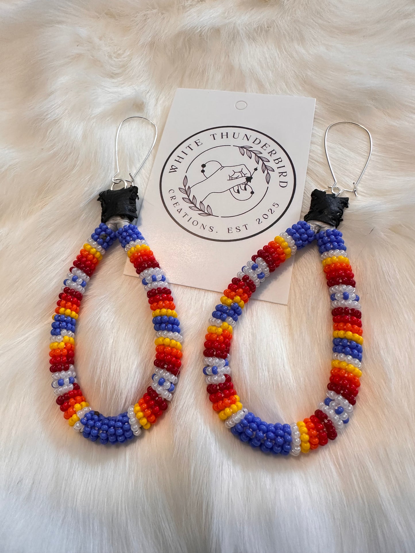 Wrapped Lanyard Earrings